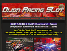 Tablet Screenshot of dijon-racing-slot.com